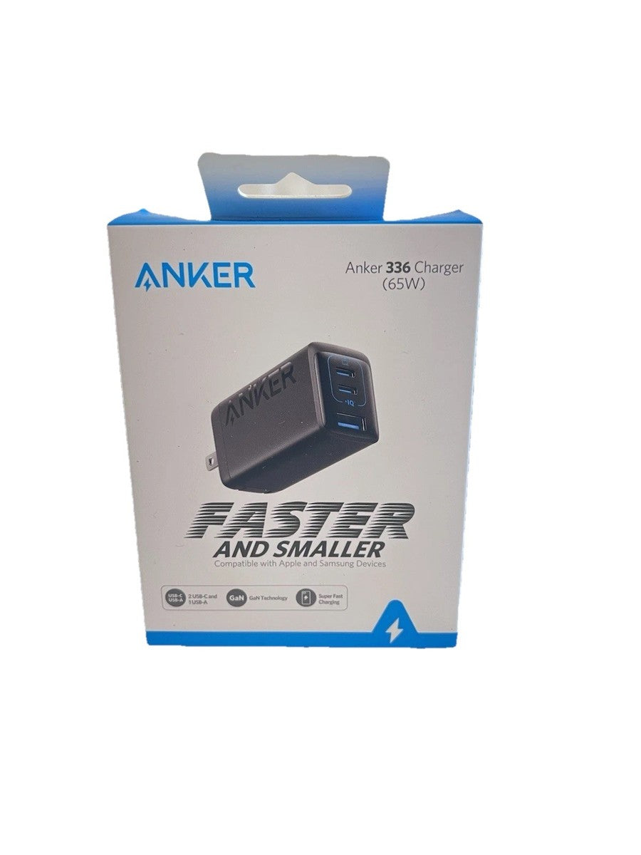 Anker 735 Charger (Nano II 65W) 3-Port front view — available in Kenya at Trewrld KES 8,500, M-Pesa & free Nairobi delivery