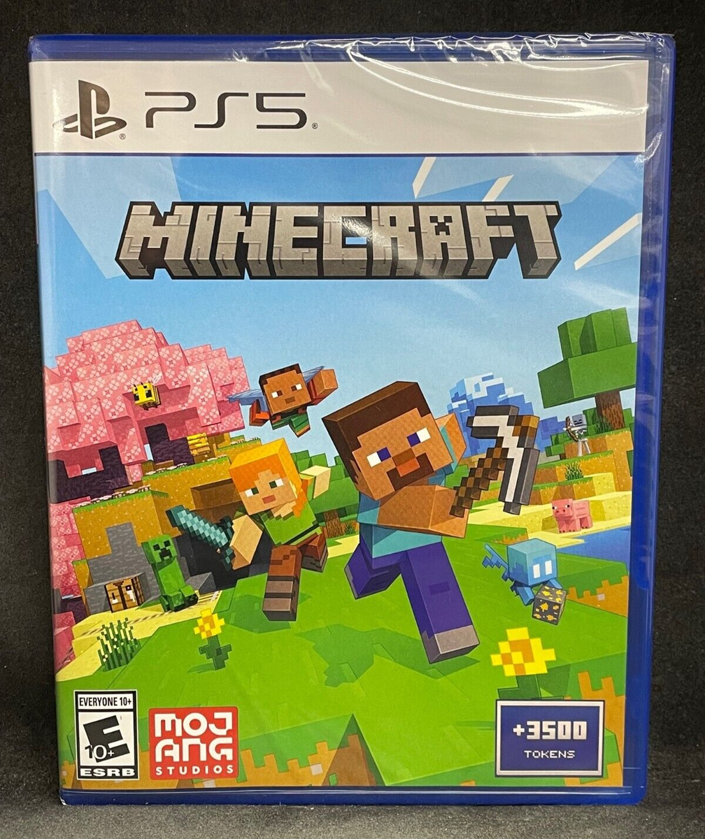 Sony PS5 Minecraft side view — available in Kenya at Trewrld KES 9,300, M-Pesa & free Nairobi delivery