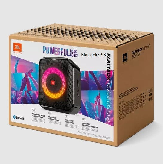 JBL PartyBox Encore Essential 2 detail view — available in Kenya at Trewrld KES 35,000, M-Pesa & free Nairobi delivery