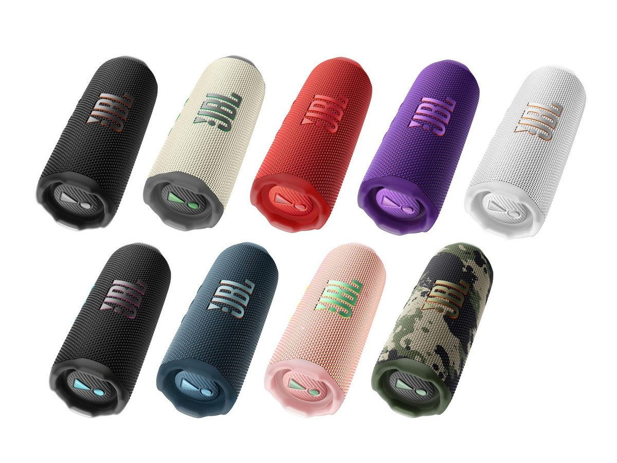 JBL Flip 7 Portable Bluetooth Speaker front view — available in Kenya at Trewrld KES 16,500, M-Pesa & free Nairobi delivery
