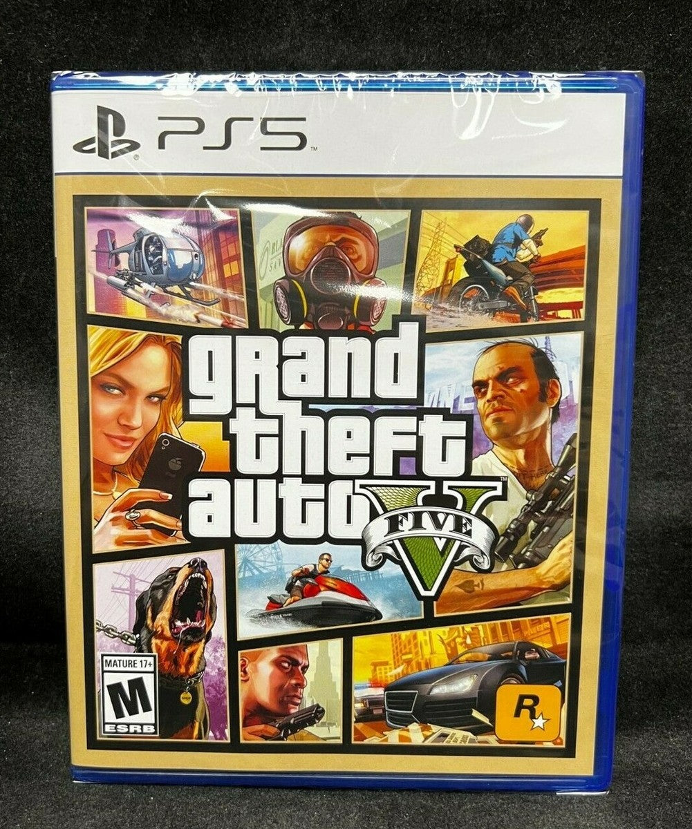 Sony PS5 GTA V detail view — available in Kenya at Trewrld KES 8,000, M-Pesa & free Nairobi delivery