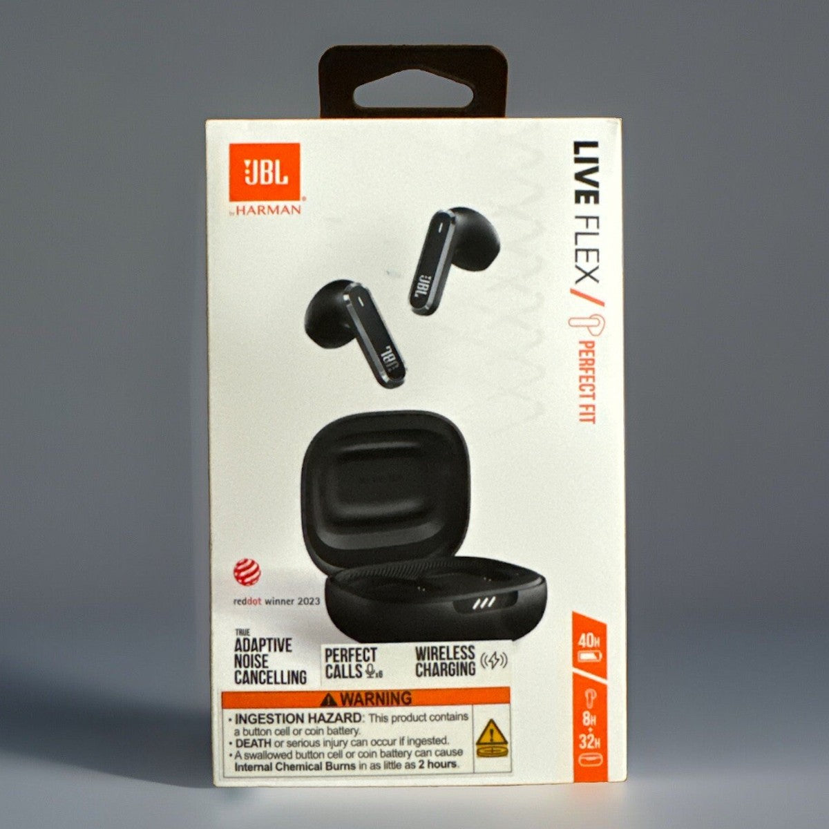 JBL Live Flex True Wireless Earbuds detail view — available in Kenya at Trewrld KES 19,000, M-Pesa & free Nairobi delivery