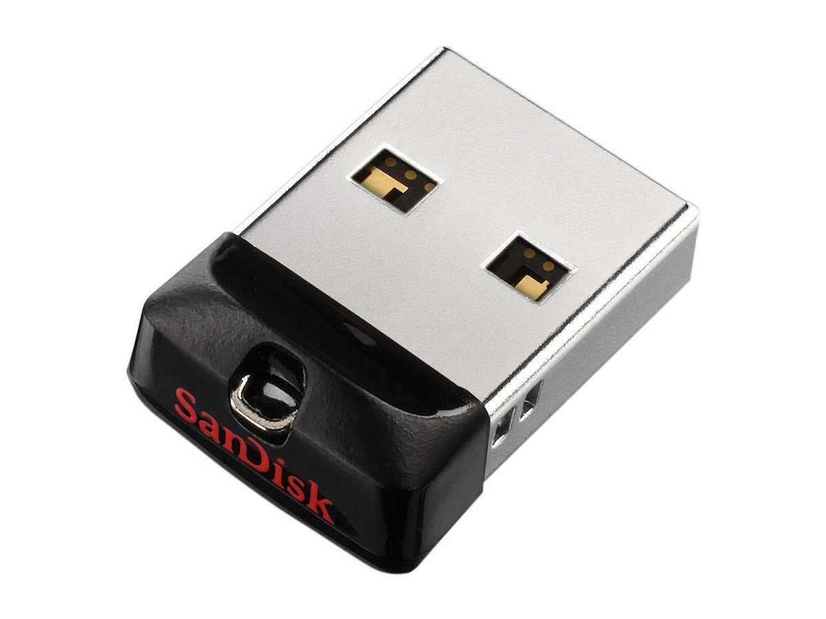 SanDisk 32GB Cruzer Fit USB Flash Drive front view — available in Kenya at Trewrld KES 6,400, M-Pesa & free Nairobi delivery
