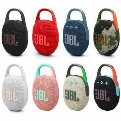 JBL Clip 5 Portable Bluetooth Speaker front view — available in Kenya at Trewrld KES 10,700, M-Pesa & free Nairobi delivery