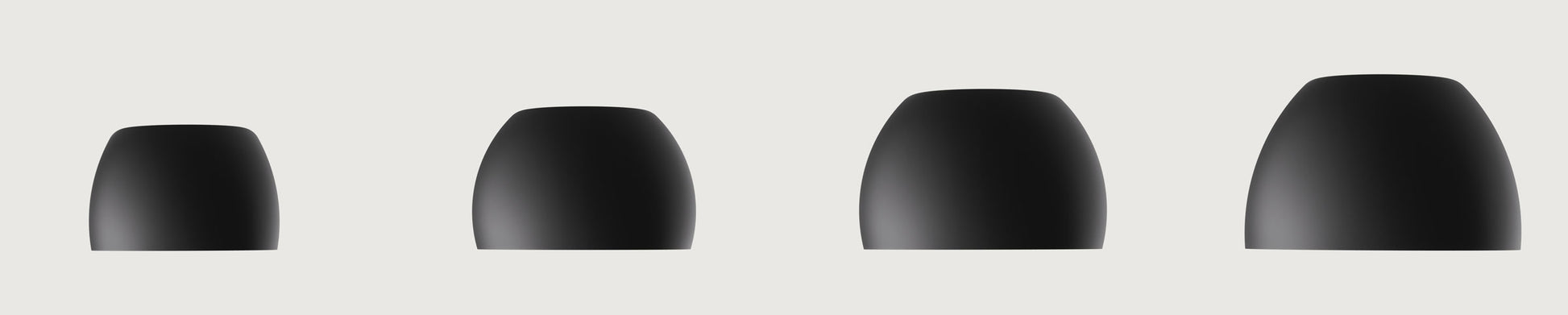 Beats Solo Buds eartips in four sizes XS S M L