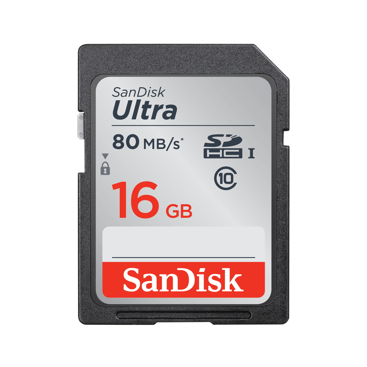 SanDisk Ultra SDHC/SDXC UHS-I card - official SanDisk product family image (card design consistent across 32GB-128GB capacities sold in Kenya)