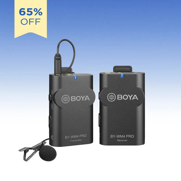 BOYA BY-WM4 PRO Wireless Lavalier Microphone