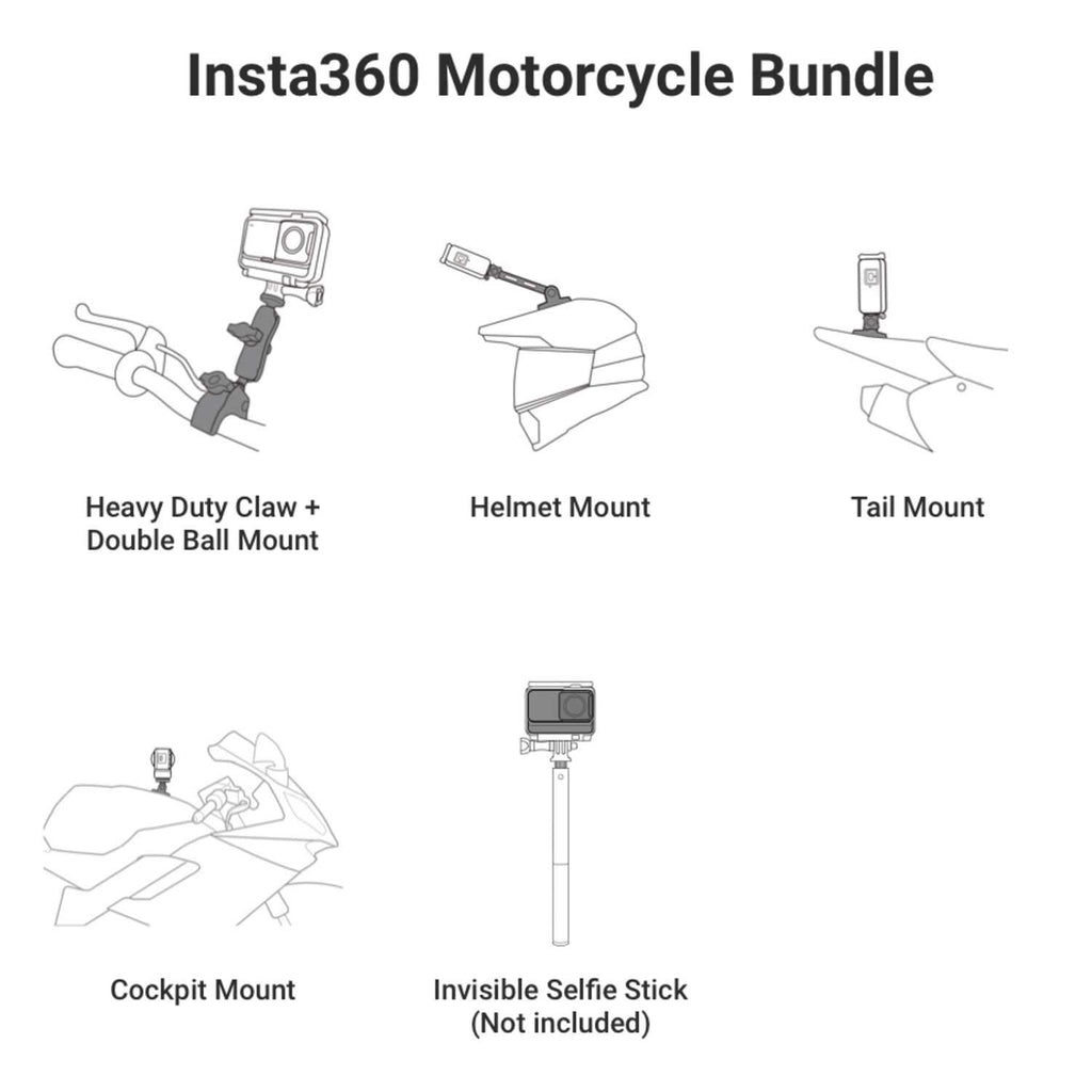 Insta360 Motorcycle Bundle