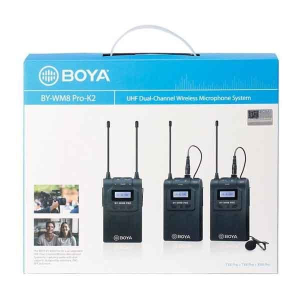 Boya BY-WM8 Pro-K2 UHF Dual Channel Microphone