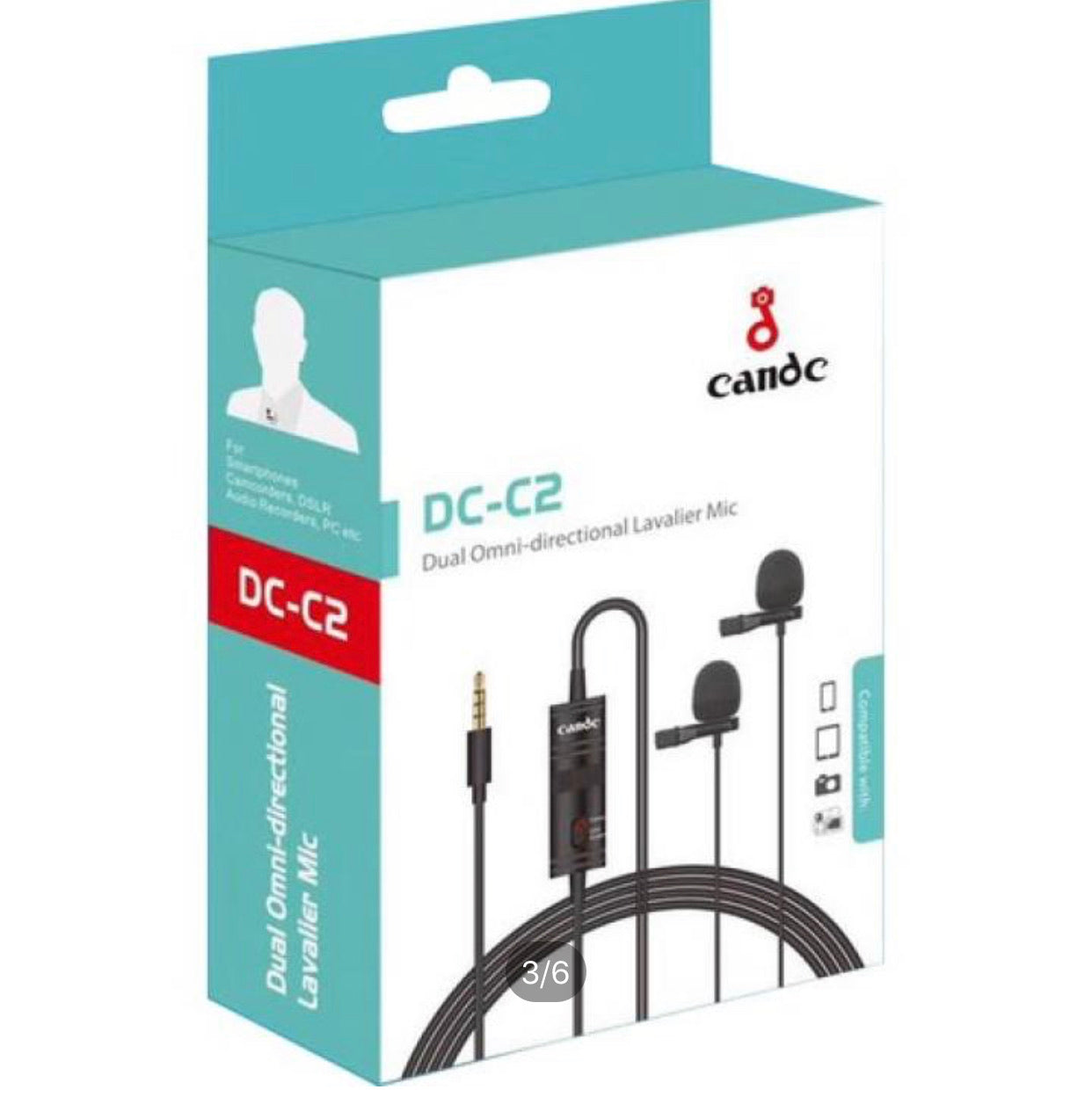 Candc DC-C2 Lavalier Collar Microphone
