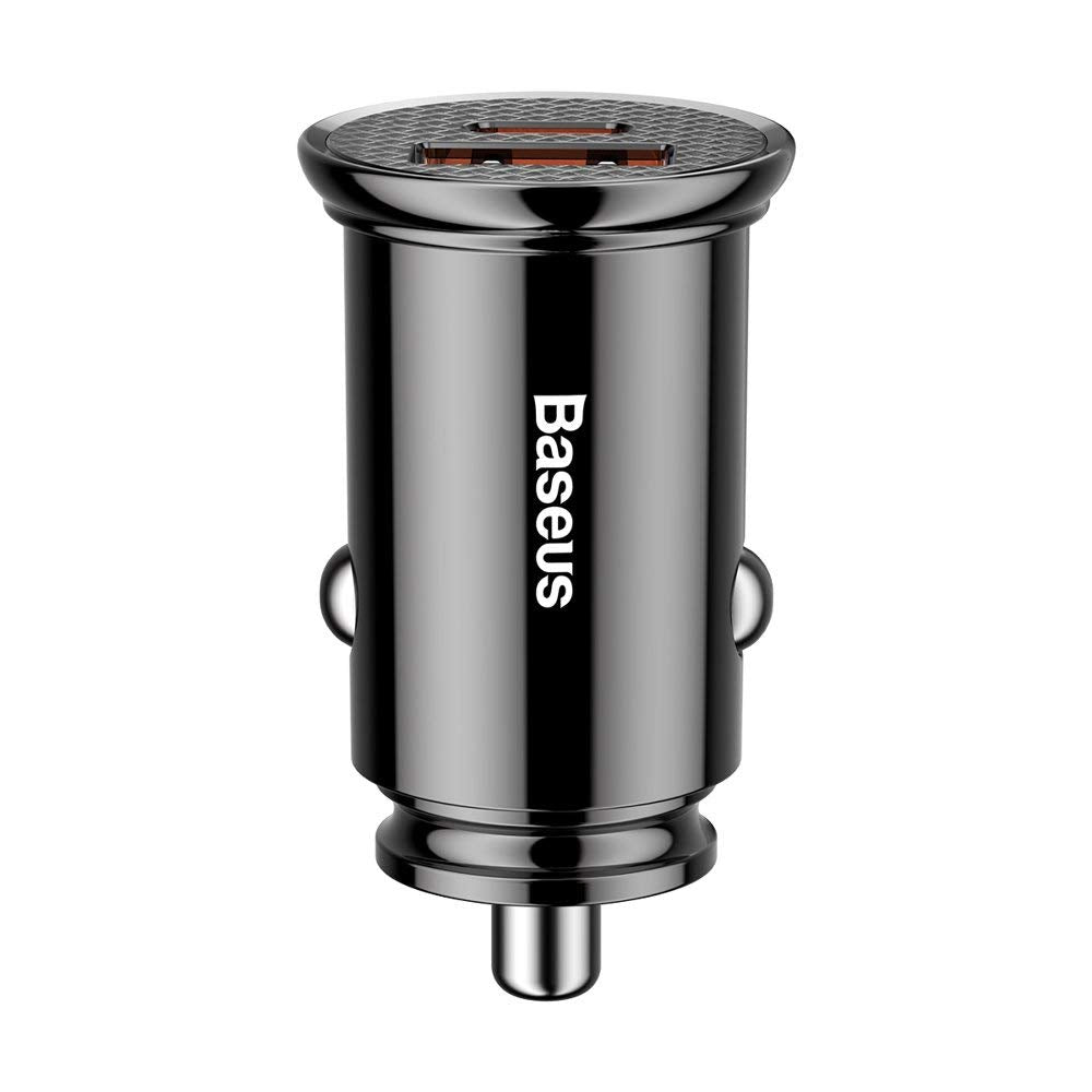 Baseus Circular Plastic Car Charger